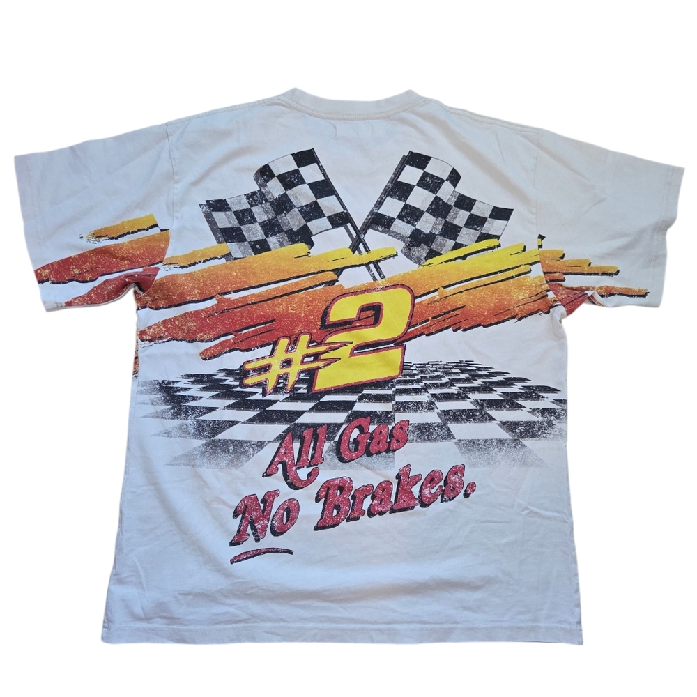 PacSun Need for Speed Speedway Racing AOP T-shirt Mens L Large - Picture 4 of 6